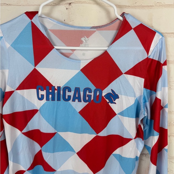 Rabbit Chicago Marathon Athletic Running Shirt Women's Medium EUC!!!! - Picture 2 of 7